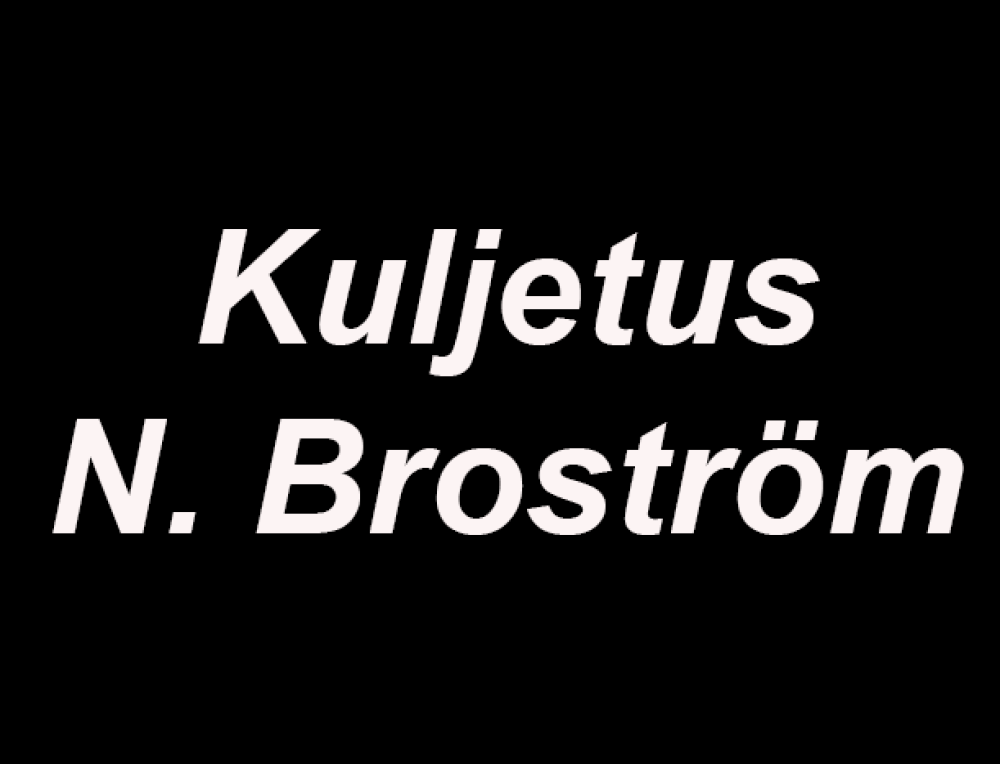 KuljetusNBrostrom